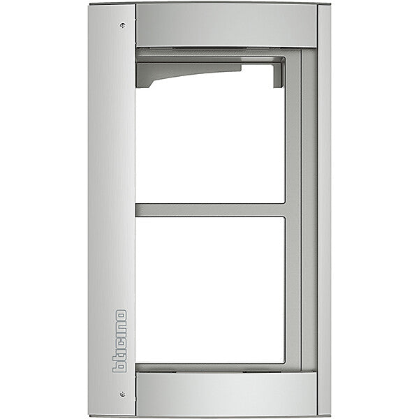 legrand Rahmen u. Modulträger Allmetal, 2 Module 350221